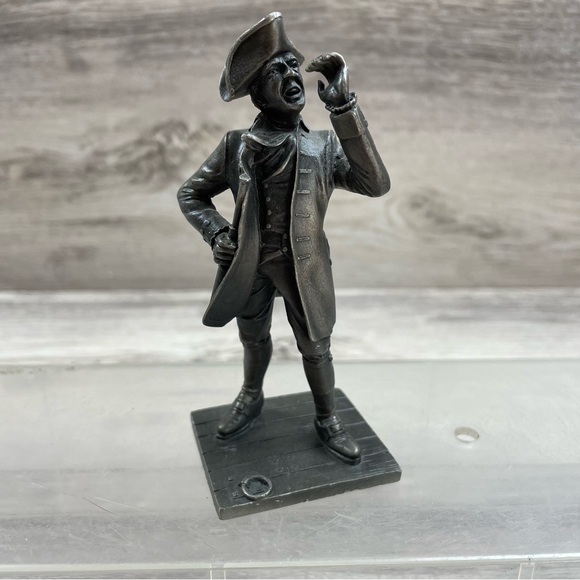 THE SEA CAPTAIN - PEOPLE OF COLONIAL AMERICA VINTAGE FRANKLIN MINT PEWTER FIGURE - Picture 1 of 6